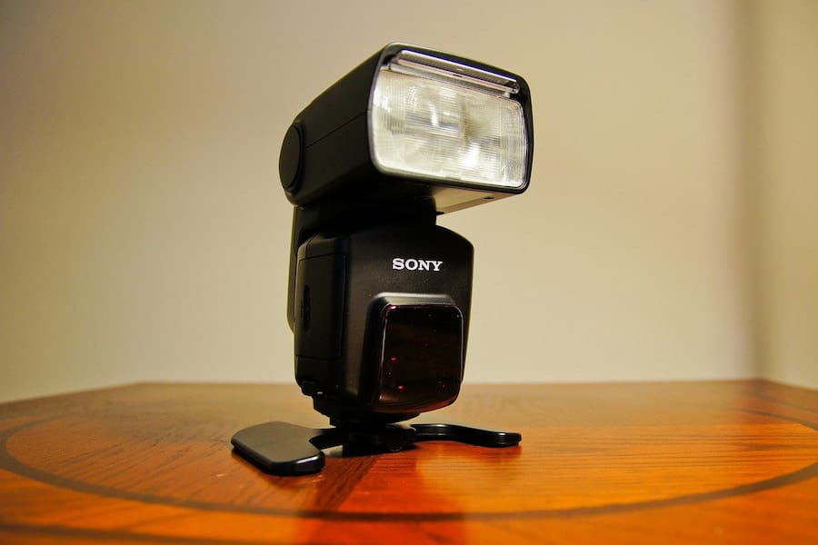An image of Sony flash